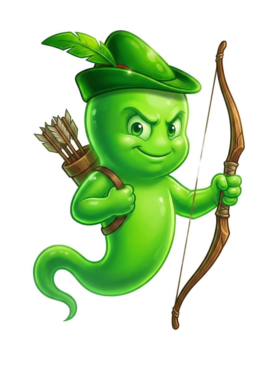 CSPRHOOD drawing his bow